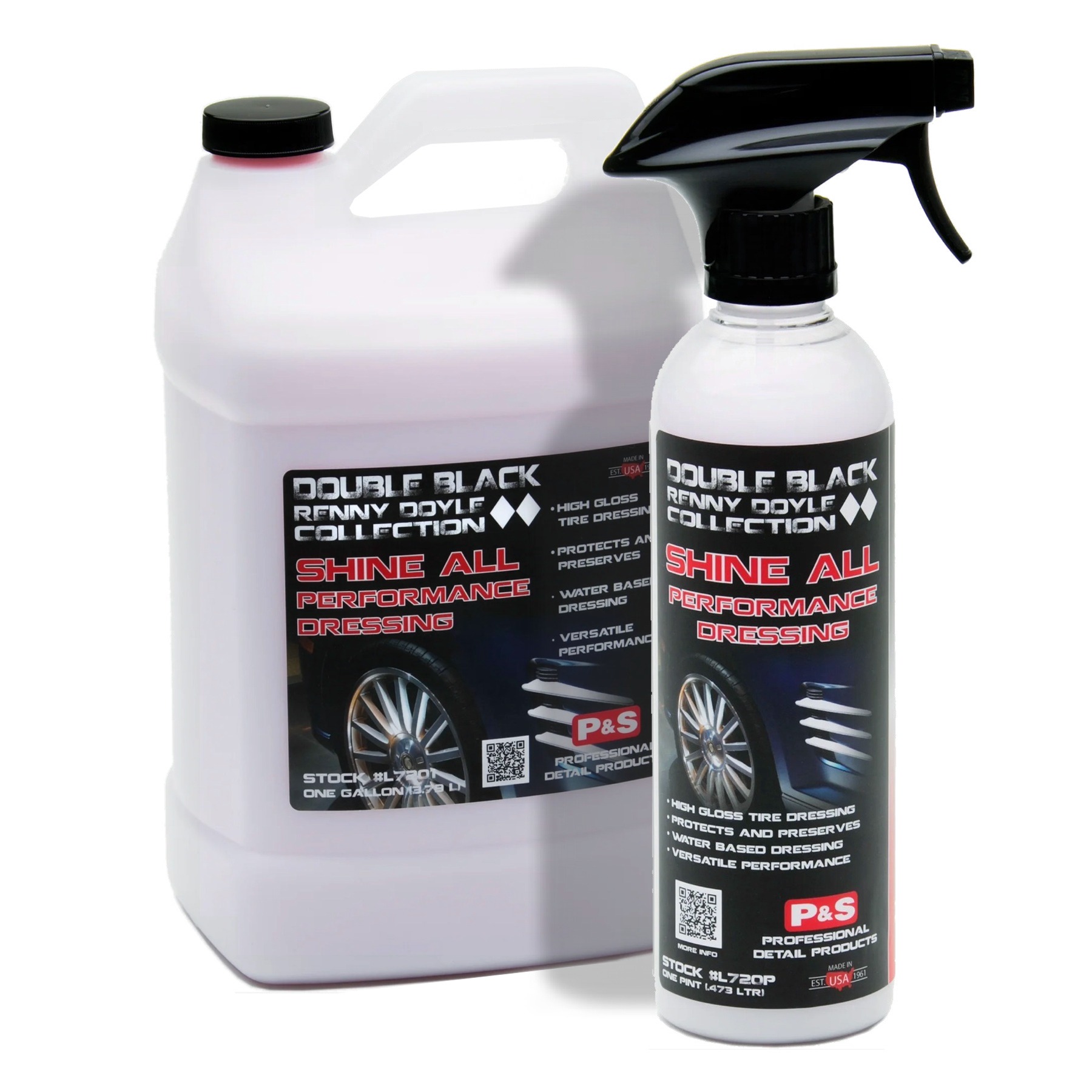 XTEK.CZ Praha - P&S Detail Products - P&S Shine All Performance Tire Dressing combo